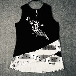 Nextmia Tunic Top WMS 22 Garden Of Music Layered Asymmetrical Dark Fairy Core